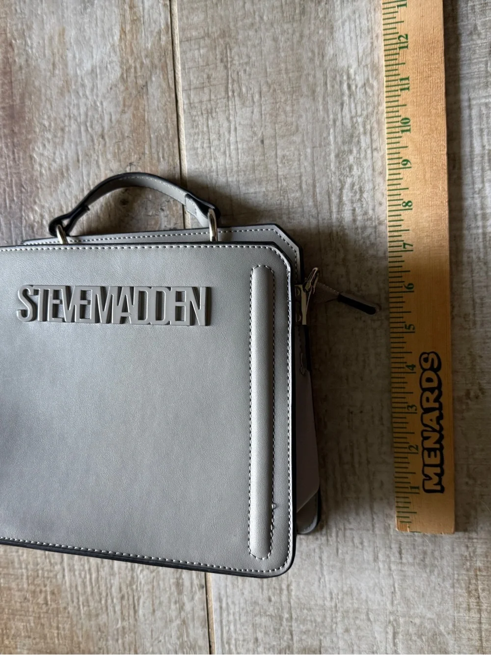 Steve Madden Lightgray Top Handle Satchel